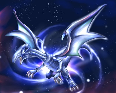 Blue Dragon mouse pad