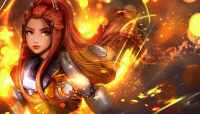 Brigitte mouse pad