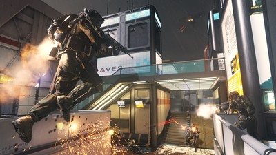 Call of Duty Advanced Warfare tote bag #