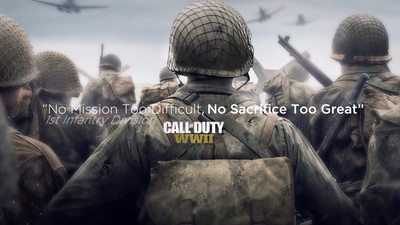 Call of Duty WWII hoodie