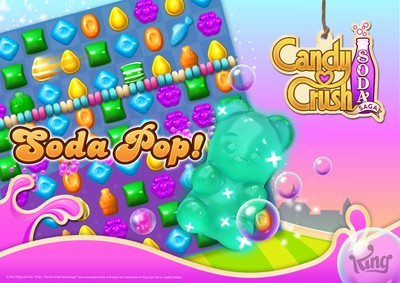 Candy Crush Soda Saga mouse pad