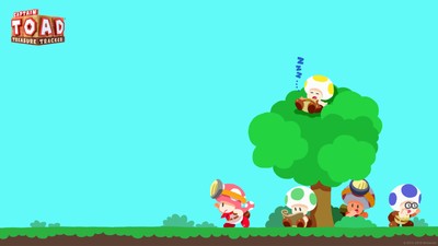 Captain Toad Treasure Tracker mouse pad