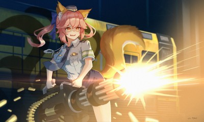 Caster mouse pad