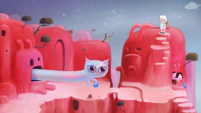 Catie In MeowmeowLand Mouse Pad 31522