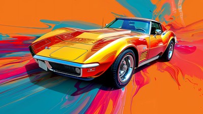 Chevrolet Corvette mug