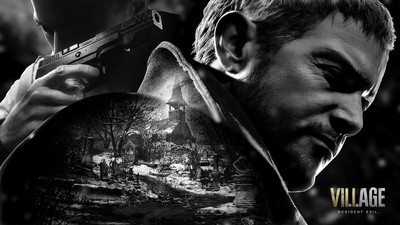 Chris Redfield mouse pad