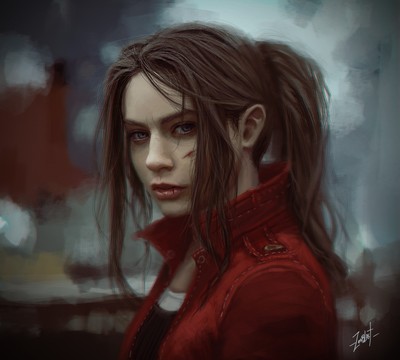 Claire Redfield mouse pad
