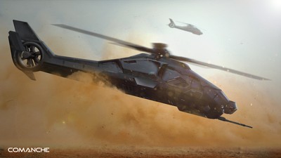 Comanche (Video Game) mouse pad