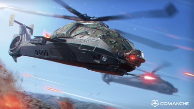 Comanche (Video Game) mouse pad