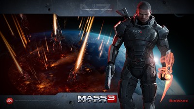 Commander Shepard mouse pad