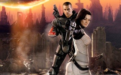 Commander Shepard mouse pad