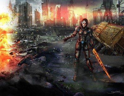 Commander Shepard Poster #32429