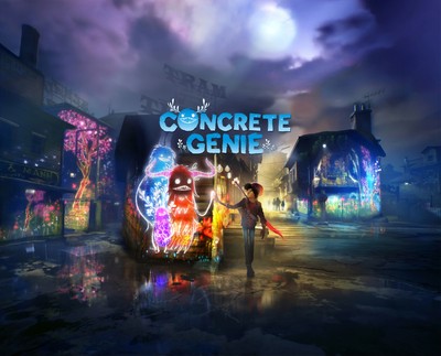 Concrete Genie mouse pad
