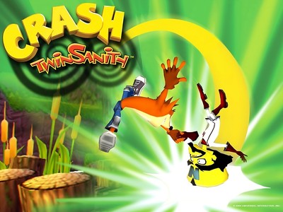 Crash Bandicoot mouse pad