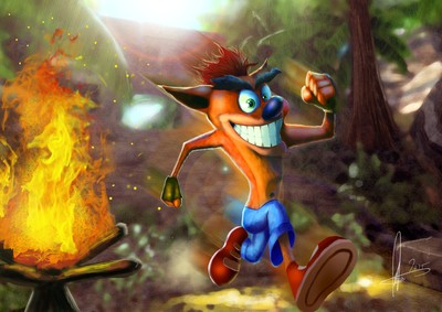 Crash Bandicoot Mouse Pad 32928