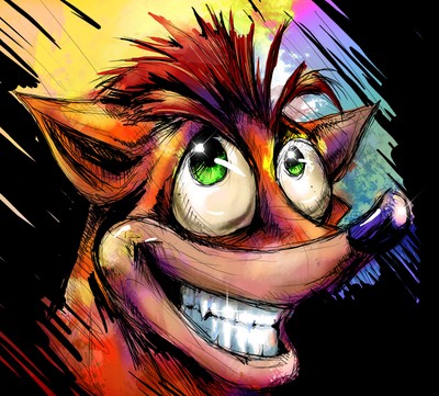 Crash Bandicoot Mouse Pad 32934