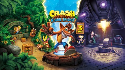 Crash Bandicoot N. Sane Trilogy mouse pad