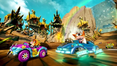 Crash Team Racing Nitro Fueled mouse pad