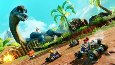 Crash Team Racing Nitro Fueled mouse pad