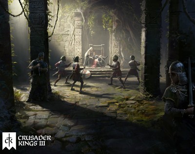 Crusader Kings III mouse pad