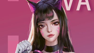 D.Va Stickers #33711