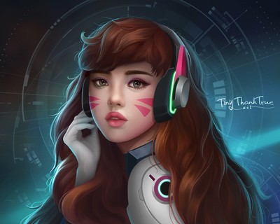 D.Va Mouse Pad 33775