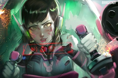 D.Va mug #