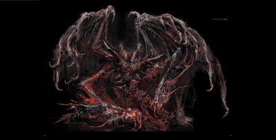 Dark Souls III The Ringed City mouse pad