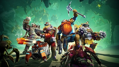 Deep Rock Galactic posters