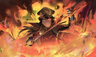 Demon archer mouse pad