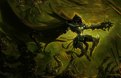 Demon Hunter mouse pad