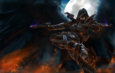 Demon Hunter mouse pad