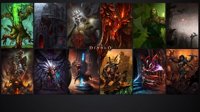 Demon Hunter mouse pad