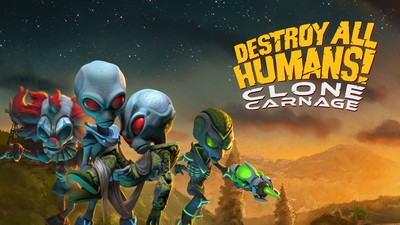 Destroy All Humans! Clone Carnage posters