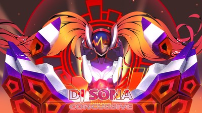 DJ Sona mouse pad