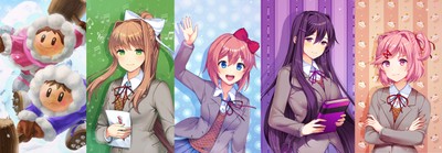 Doki Doki Literature Club! poster