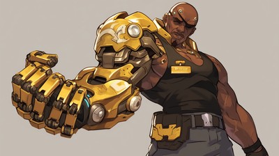 Doomfist mouse pad