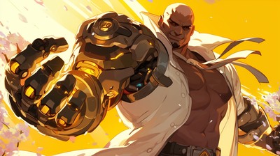 Doomfist mouse pad