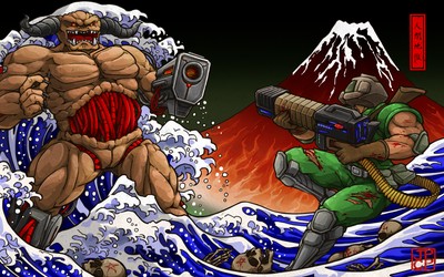 Doomguy mug #