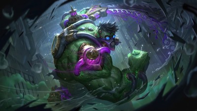 Dr. Mundo mouse pad