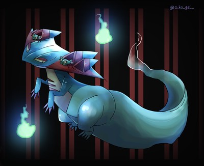 Dragapult mouse pad