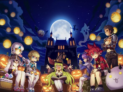 Elsword beach towel #37429