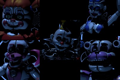 Ennard mouse pad