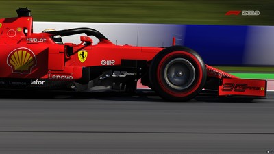 Ferrari SF90 mouse pad