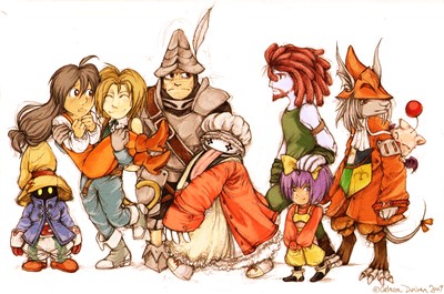 Final Fantasy IX tote bag #