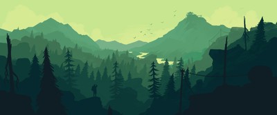 Firewatch Mouse Pad 39552