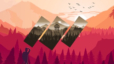 Firewatch Mouse Pad 39558