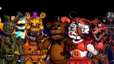 Five Nights at Freddy's 4 posters