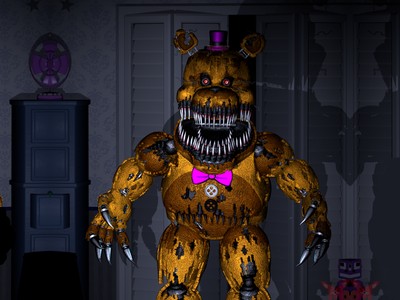 Five Nights at Freddy's 4 beach towel #39785