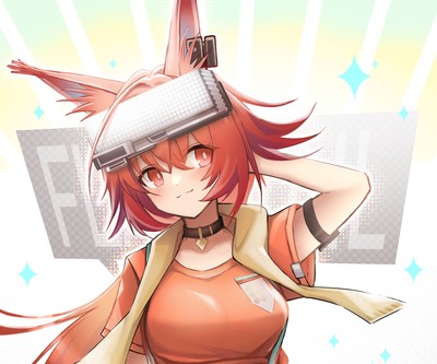 Flametail mouse pad